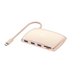 Adapter aigo H9S 9in1 Type-C et 3USB3.0 HDMI SD/TF PD VGA 1000mbps et HUAWEI Mate40/P50 Samsung S20 hind ja info | USB jagajad, adapterid | kaup24.ee