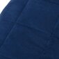 vidaXL raskustekk sinine 138x200 cm 10 kg kangas цена и информация | Tekid | kaup24.ee