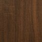 vidaXL kohvilaud, pruun tamm, 90 x 90 x 28 cm, tehispuit hind ja info | Diivanilauad | kaup24.ee