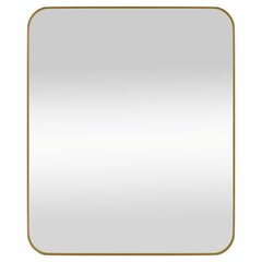 vidaXL seinapeegel, kuldne, 50x60 cm, ristkülik цена и информация | Зеркала | kaup24.ee
