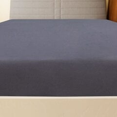 vidaXL kummiga voodilinad 2 tk antratsiithall 100x200 cm puuvill hind ja info | Voodilinad | kaup24.ee