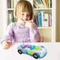 Läikiv läbipaistev muusikaauto hind ja info | Arendavad mänguasjad | kaup24.ee