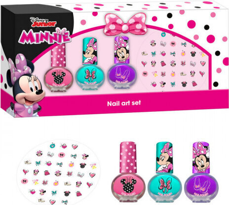 Disney Lorenay Minnie Set Nail Art hind ja info | Laste ja ema kosmeetika | kaup24.ee