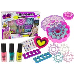 Nail Styling Set for Little Ladies Nail Art Studio hind ja info | Tüdrukute mänguasjad | kaup24.ee