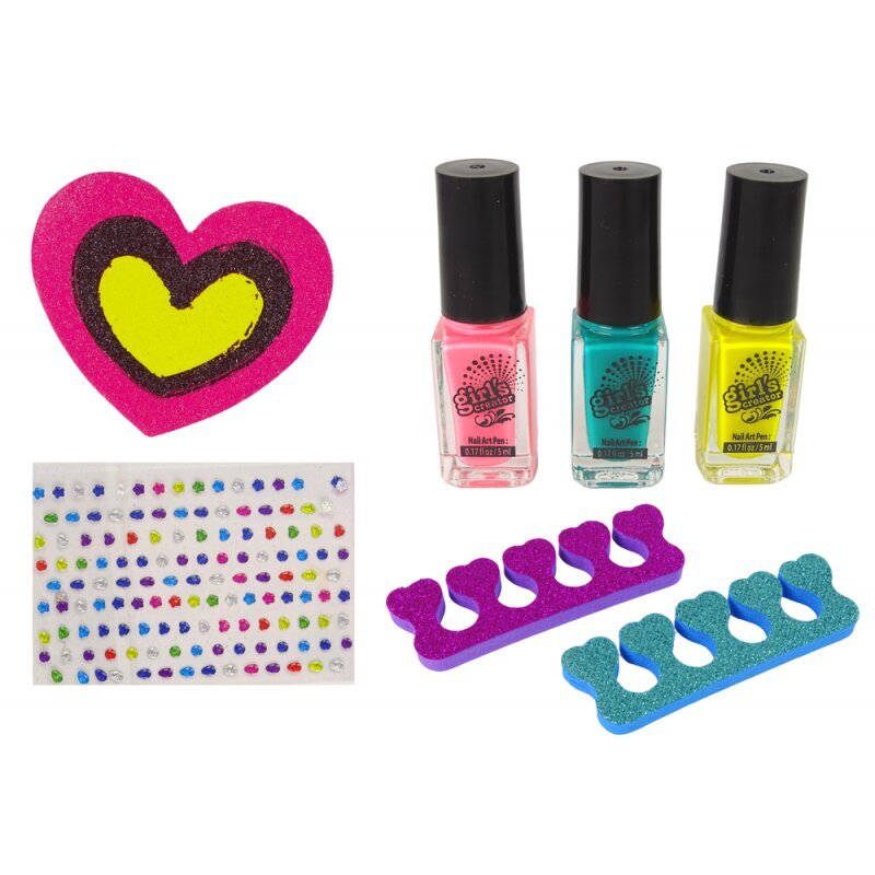 Nail Styling Set for Little Ladies Nail Art Studio hind ja info | Tüdrukute mänguasjad | kaup24.ee