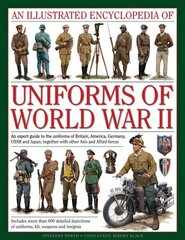 Illustrated Encyclopedia of Uniforms of World War II hind ja info | Entsüklopeediad, teatmeteosed | kaup24.ee