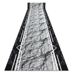 Rugsx ковровая дорожка, серый мрамор, 110 см цена и информация | Ковры | kaup24.ee