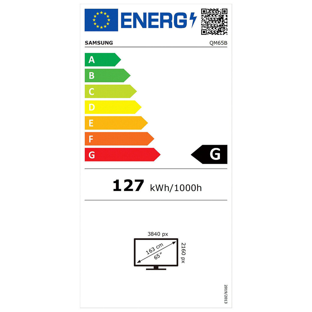 Samsung WM65B (LH65WMBWBGCXEN)) hind ja info | Telerid | kaup24.ee