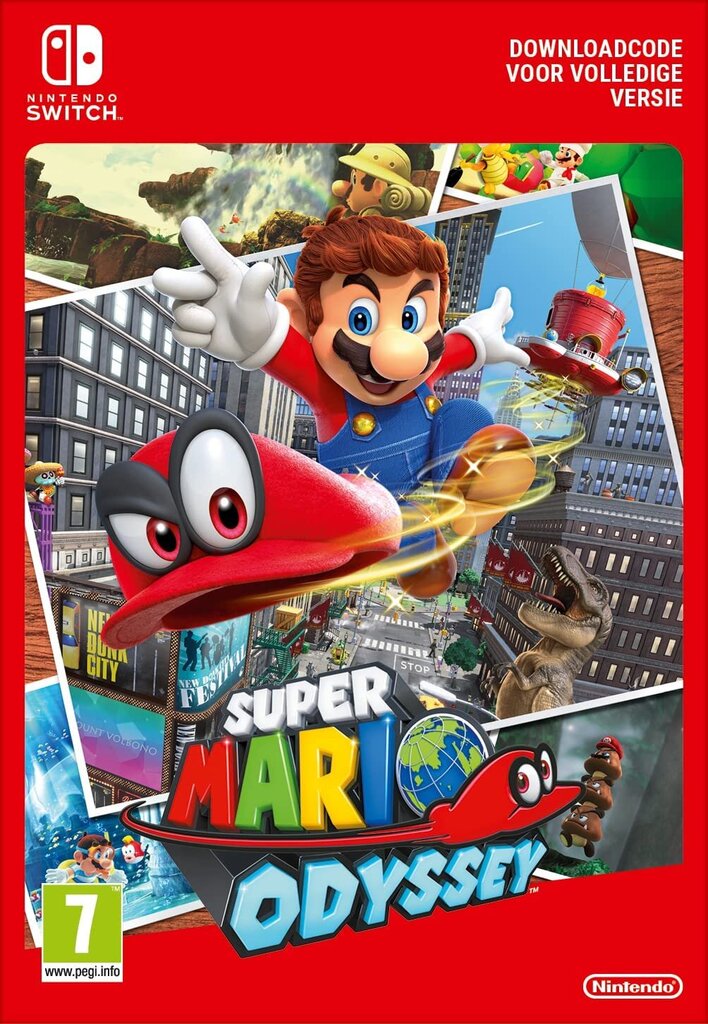 Nintendo Switch + Super Mario Odyssey (pack MARIO DAY) hind ja info | Mängukonsoolid | kaup24.ee