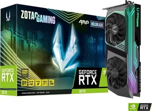 Zotac Gaming GeForce RTX 3070 AMP Holo (ZT-A30700F-10P) hind ja info | Videokaardid (GPU) | kaup24.ee