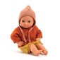 Nukkude rõivakomplekt - Šortsid, särk, müts (soojad toonid), DJECO Pomea DJ07896 hind ja info | Tüdrukute mänguasjad | kaup24.ee