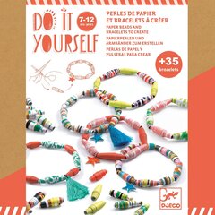 Loominguline komplekt DIY Tee ise - Paberhelmed - Moodsad ja värvilised, Djeco DJ07971 цена и информация | Развивающие игрушки | kaup24.ee