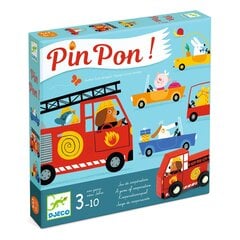 Koostöö lauamäng Djeco Tuletõrjujad "PinPon!", DJ08571 цена и информация | Настольные игры, головоломки | kaup24.ee