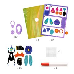 Loominguline komplekt – Paberikunst - 3D Putukad, DJECO DJ09449 цена и информация | Развивающие игрушки | kaup24.ee