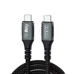 Kaabel MGL MG-8K60-240W-TB3 USB-C kuni USB-C 8K60Hz Thunderbolt 3/USB 4.0 1m hind ja info | Mobiiltelefonide kaablid | kaup24.ee