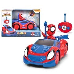 Kaugjuhitav auto Simba, Spidey Web Crawler, 21x34x18,5 cm, 2 osa цена и информация | Игрушки для мальчиков | kaup24.ee