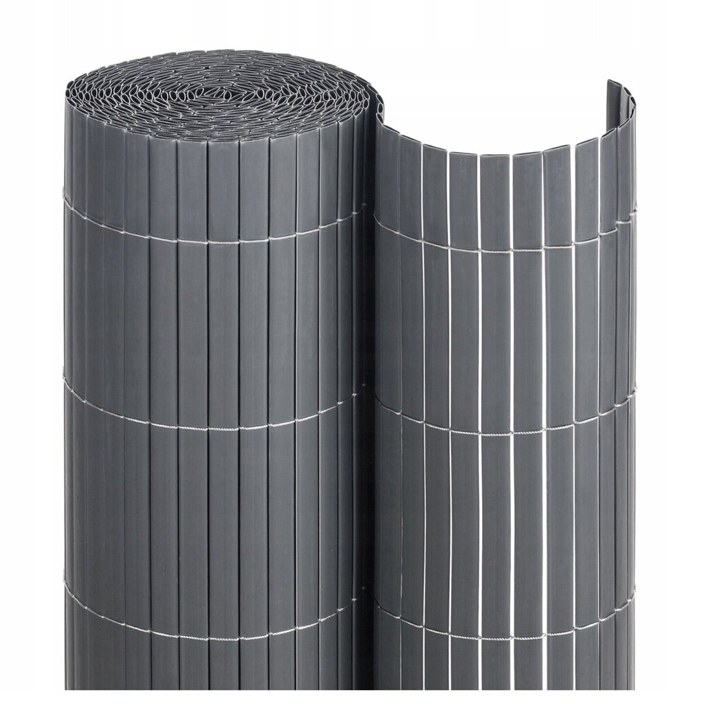 Rõdu/terrassi päikesekaitse - vari Plast PVC, 1x5m hall hind ja info | Päikesevarjud, markiisid ja alused | kaup24.ee