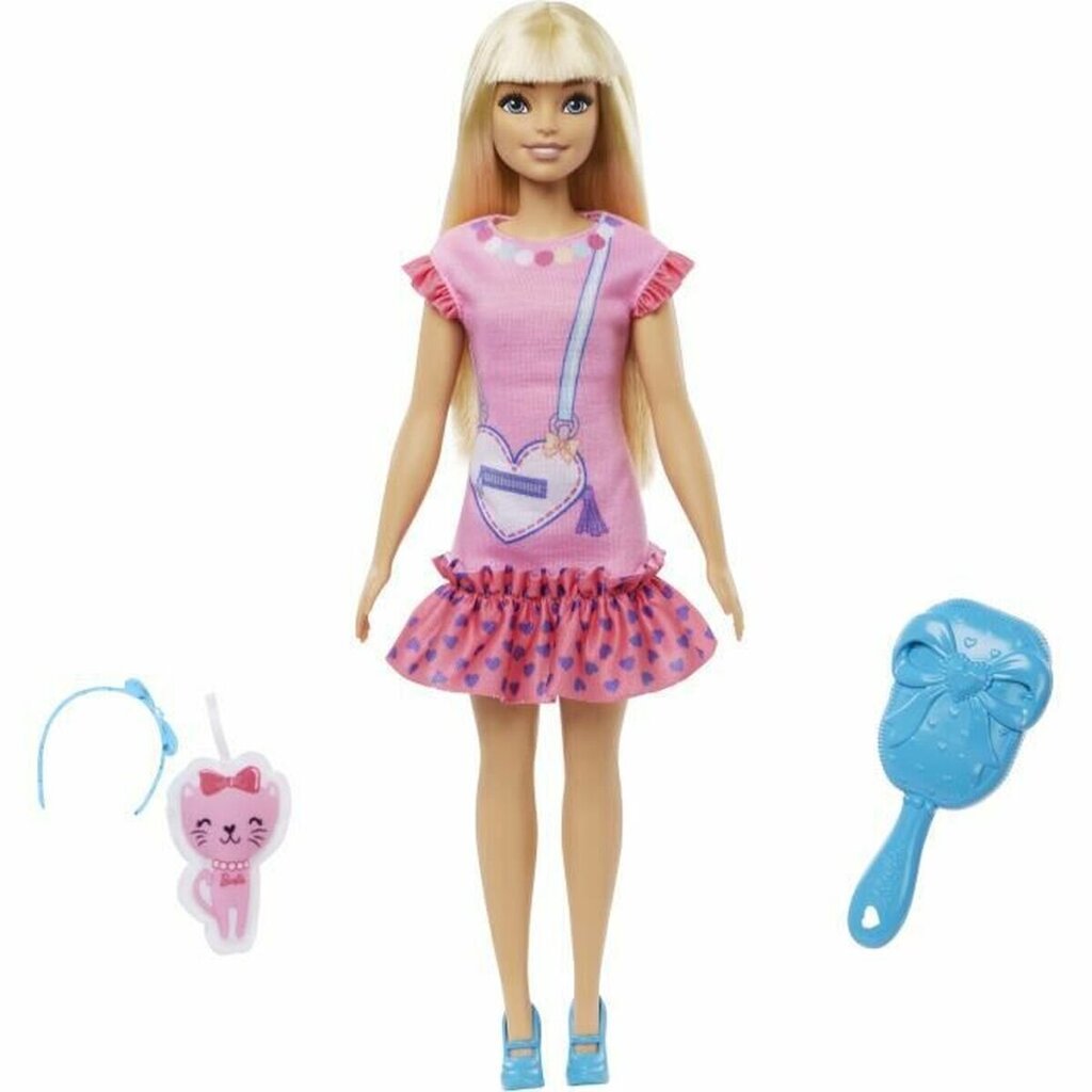 Barbie® My First Barbie® nukk kiisuga HLL19 hind ja info | Tüdrukute mänguasjad | kaup24.ee