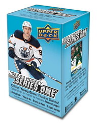 Хоккейные карточки Upper Deck Series One 2022/2023 Blaster Box цена и информация | Коллекционные карточки | kaup24.ee