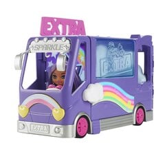 Barbie® Extra Mini Mini nukk ja matkabuss HKF84 hind ja info | Tüdrukute mänguasjad | kaup24.ee