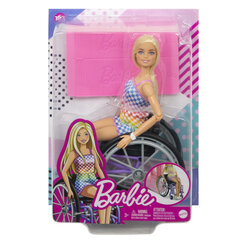 Barbie® кукла Fashionistas® с инвалидным креслом HJT13 цена и информация | Игрушки для девочек | kaup24.ee