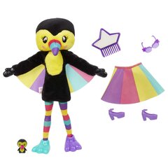 Barbie® Cutie Reveal Džungli seeria nukk - Tuukan HKR00 hind ja info | Tüdrukute mänguasjad | kaup24.ee