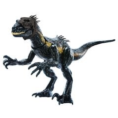 Jurassic World heli- ja valgusefektidega ründav Indoraptor HKY11 hind ja info | Poiste mänguasjad | kaup24.ee