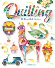 Quilling: 20 Beautiful Designs hind ja info | Tervislik eluviis ja toitumine | kaup24.ee