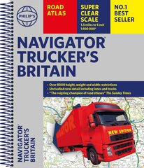 Philip's Navigator Trucker's Britain: Spiral цена и информация | Путеводители, путешествия | kaup24.ee