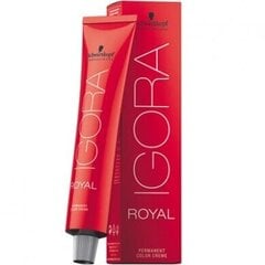 Juuksevärv Schwarzkopf Professonal Igora Royal 60 ml, 1-0 Black hind ja info | Juuksevärvid | kaup24.ee