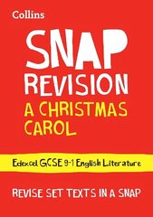 Christmas Carol: Edexcel GCSE 9-1 English Literature Text Guide: Ideal for Home Learning, 2023 and 2024 Exams hind ja info | Noortekirjandus | kaup24.ee