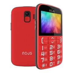 Telefon Nous NS2422 Helper, Dual SIM, punane hind ja info | Mobiiltelefonid | kaup24.ee