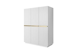 Шкаф с ящиками Bogart Nicole 150, белый цвет цена и информация | Шкафы | kaup24.ee