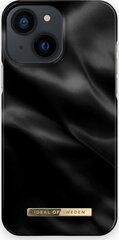 iDeal Of Sweden Black Satin, iPhone 13 Mini, must цена и информация | Чехлы для телефонов | kaup24.ee