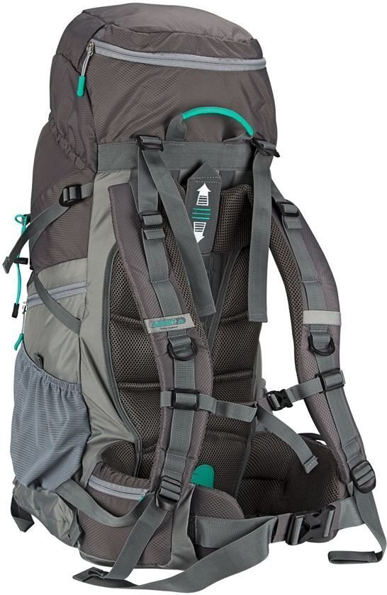 Matkaseljakott Abbey Aero-Fit 60 L, hall цена и информация | Matkakotid ja reisikotid | kaup24.ee