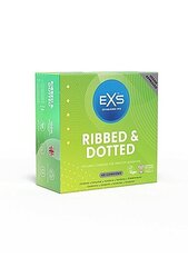 Kondoomid EXS Ribbed and Dotted, 48 tk. hind ja info | Kondoomid | kaup24.ee