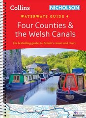 Four Counties and the Welsh Canals: For Everyone with an Interest in Britain's Canals and Rivers цена и информация | Путеводители, путешествия | kaup24.ee