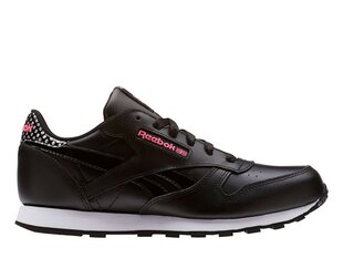 Spordijalatsid Reebok cl leather girl squa cm9136 цена и информация | Детская спортивная обувь | kaup24.ee