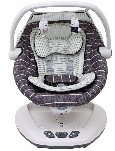 Graco Swing kootud voodi, dark grey hind ja info | Beebi lamamistoolid | kaup24.ee