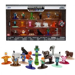 Metallist figuurid Jada Minecraft, 18 tk hind ja info | Poiste mänguasjad | kaup24.ee