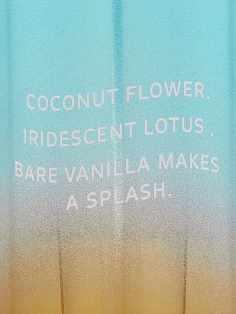 Victoria’s Secreti kehasprei Bare Vanilla Splash (250ml) hind ja info | Lõhnastatud kosmeetika naistele | kaup24.ee
