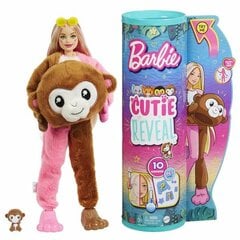 Barbie® Cutie Reveal Džungli seeria nukk - Ahv HKR01 hind ja info | Tüdrukute mänguasjad | kaup24.ee