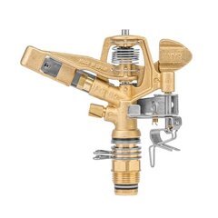 Pulseeriv pöörlev reguleeritav sprinkler, 3/4" isane hind ja info | Kastekannud, voolikud, niisutus | kaup24.ee