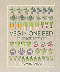 Veg in One Bed New Edition: How to Grow an Abundance of Food in One Raised Bed, Month by Month 2nd edition цена и информация | Книги по садоводству | kaup24.ee