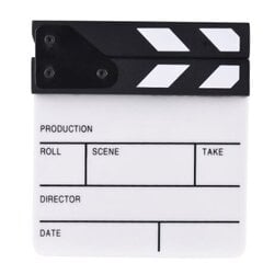 Kompaktse suurusega akrüülplaat Telefilmi režissöör Kustutatav stseenitahvel hind ja info | Fotovalgustuse seadmed | kaup24.ee
