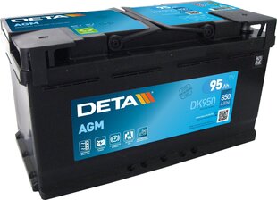 Aккумулятор Deta DK950 AGM 95Ah, 850A цена и информация | Батареи | kaup24.ee