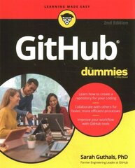 GitHub For Dummies, 2nd Edition 2nd Edition hind ja info | Majandusalased raamatud | kaup24.ee