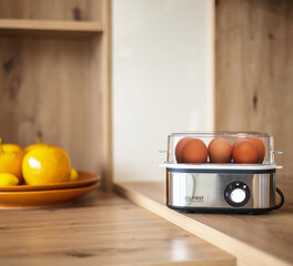 TZS First Austria elektriline munakeetja, reguleeritav termostaat, 8 muna, FA-5115-3 hind ja info | Muu köögitehnika | kaup24.ee