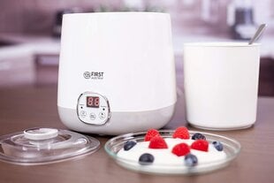 TZS First Austria elektriline jogurtivalmistaja eemaldatava 1 l tassiga цена и информация | Особенные приборы для приготовления пищи | kaup24.ee
