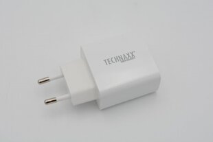 Быстрое зарядное устройство Technaxx, 18 Вт, USB Type-A QC3.0, TX-197 цена и информация | Зарядные устройства для телефонов | kaup24.ee